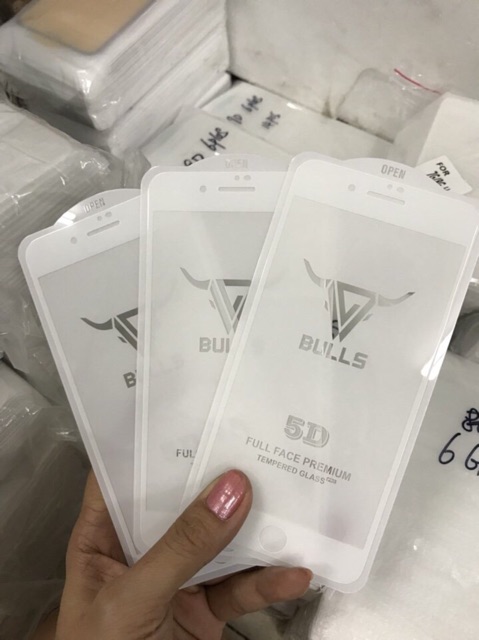 Kính cường lực 5D iphoneX,6G,7G,8G,6Plus,7Plus,8Plus