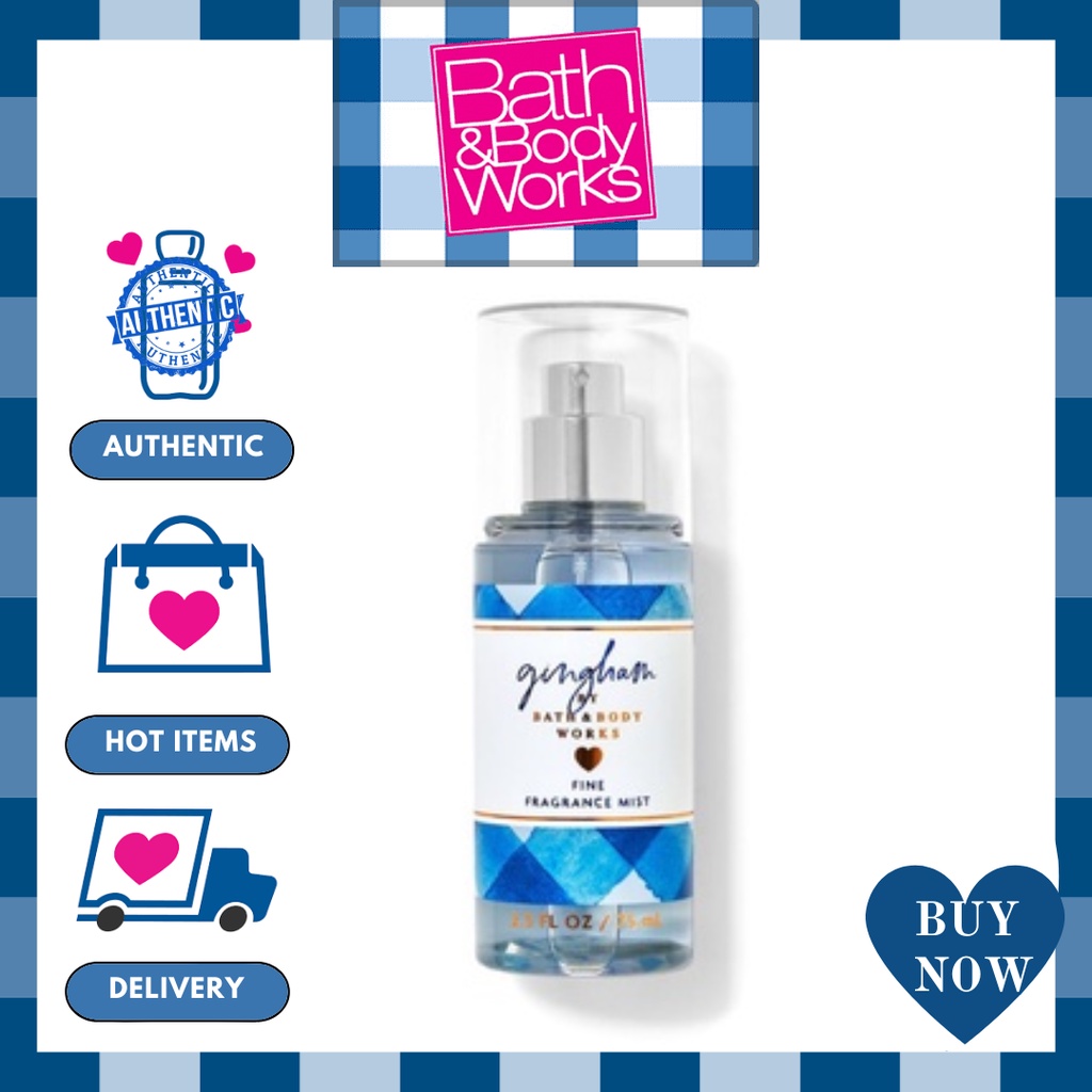 Xịt Thơm Toàn Thân Bath And Body Works Gingham (88ml)