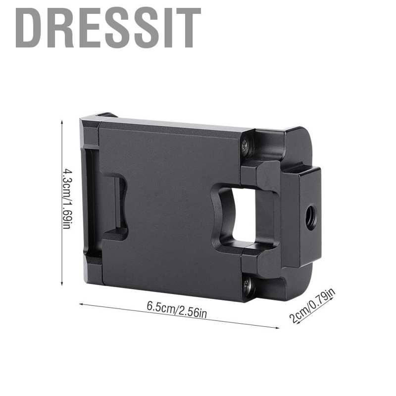 Dressit 360°Rotating Gimbal Extension Phone Clip Holder Bracket Mount for Feiyu G6 Plus