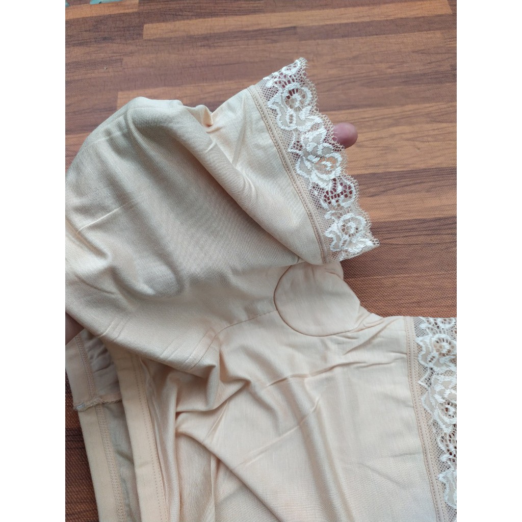 Quần đùi mặc trong váy cotton viền ren mã 1820