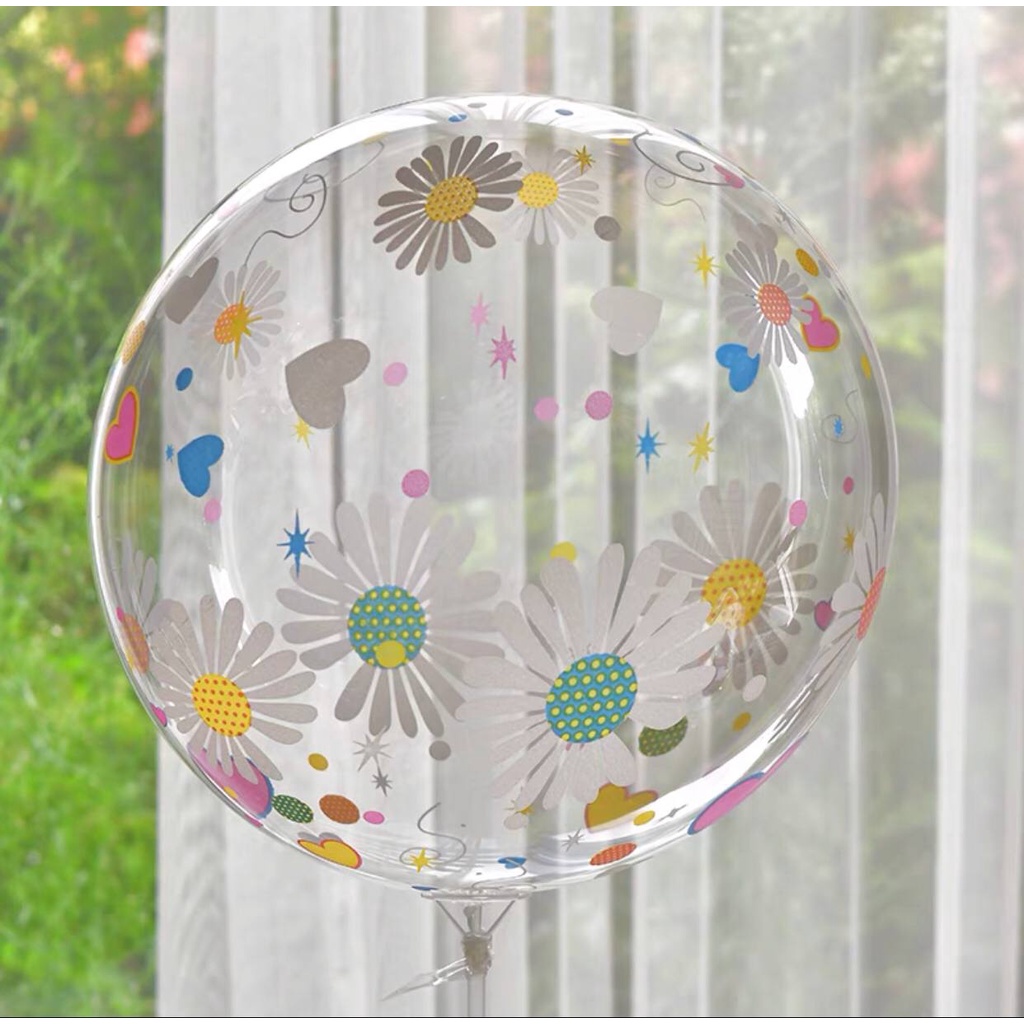 Bóng Bay BoBo 20Inch Happy Birthday Nhiều Màu Trang Trí Sinh Nhật