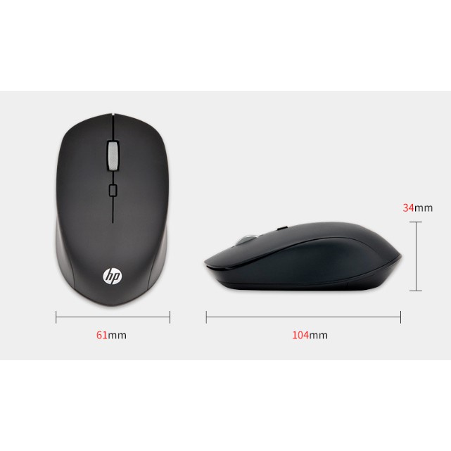 Chuột máy tính không dây HP s1000 plus 1600dpi- sonic