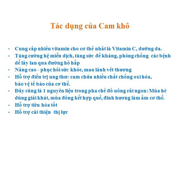 (500G) TRÀ CAM ĐƯỜNG PHÈN MẬT ONG