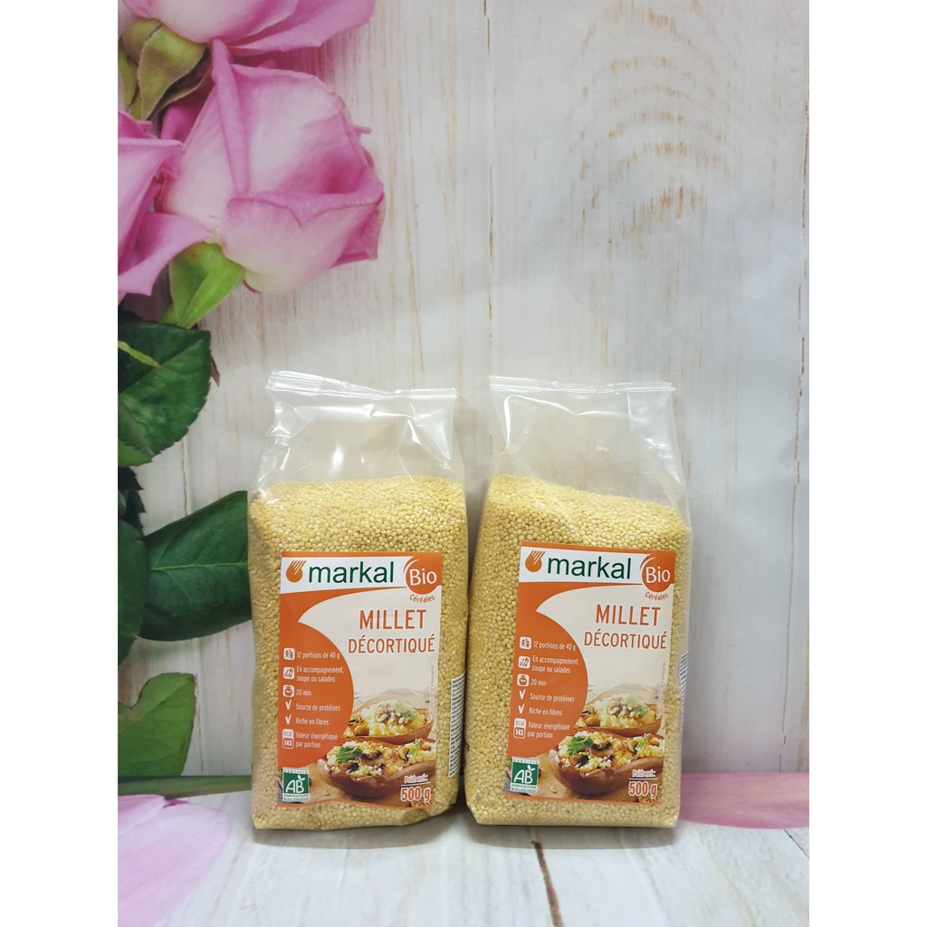 Hạt kê hữu cơ Markal 500g