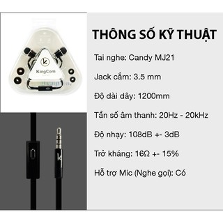 Tai nghe KingCom MJ21