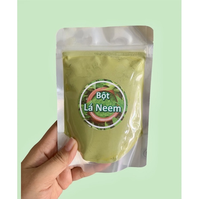 Bột lá Neem đắp mặt nguyên chất túi 100g