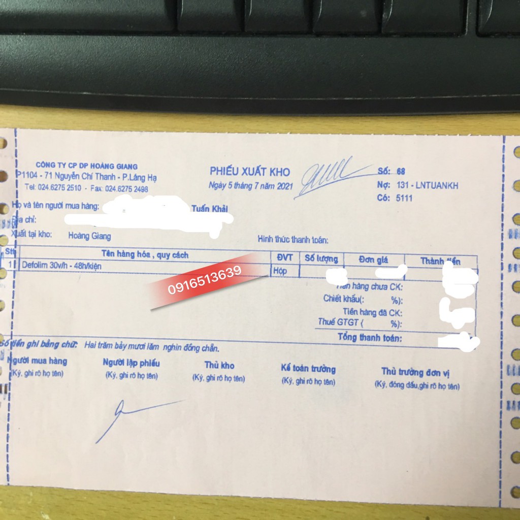 Giảm mồ hôi tay chân từ thảo dược - Defolim - Hộp 30 viên