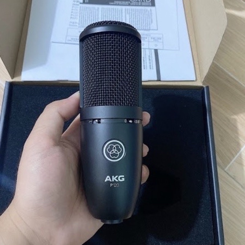 Mic thu âm AKG P120 chính hãng tặng kèm dây mic canon