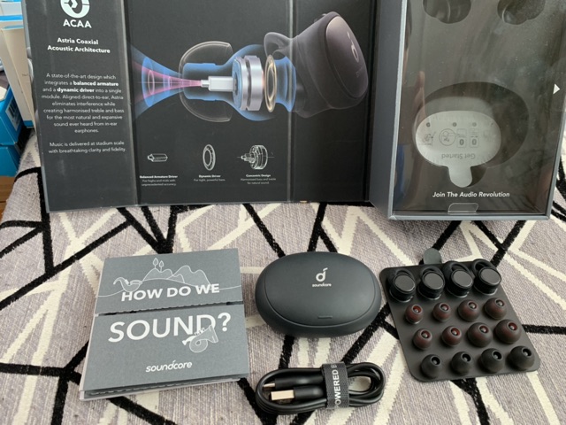 Tai nghe không dây ANKER Liberty 2 Pro - A3909 công nghệ Astria Coaxial Acoustic, kết nối bluetooth 5.0 & atpX