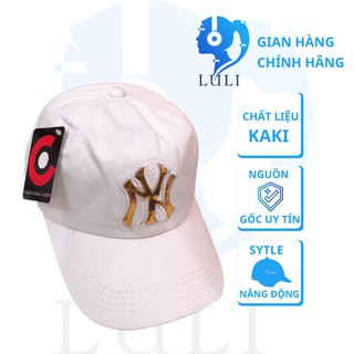Mũ lưỡi trai cao cấp, nón lưỡi trai logo ny thời trang bl-005