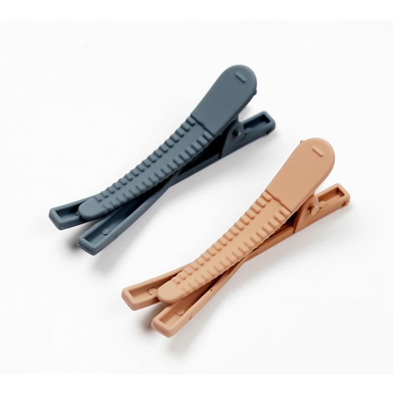 Kẹp Tóc Thời Trang Màu Trơn Phong Cách Hàn Quốc Đáng Yêu Cho Nữ