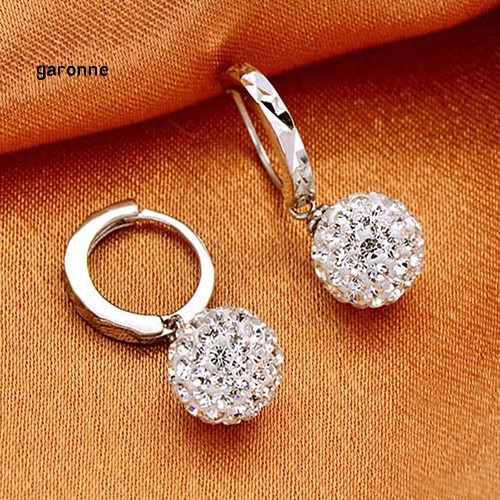 Hoa tai đính đá dáng dài thời trang dành cho nữ