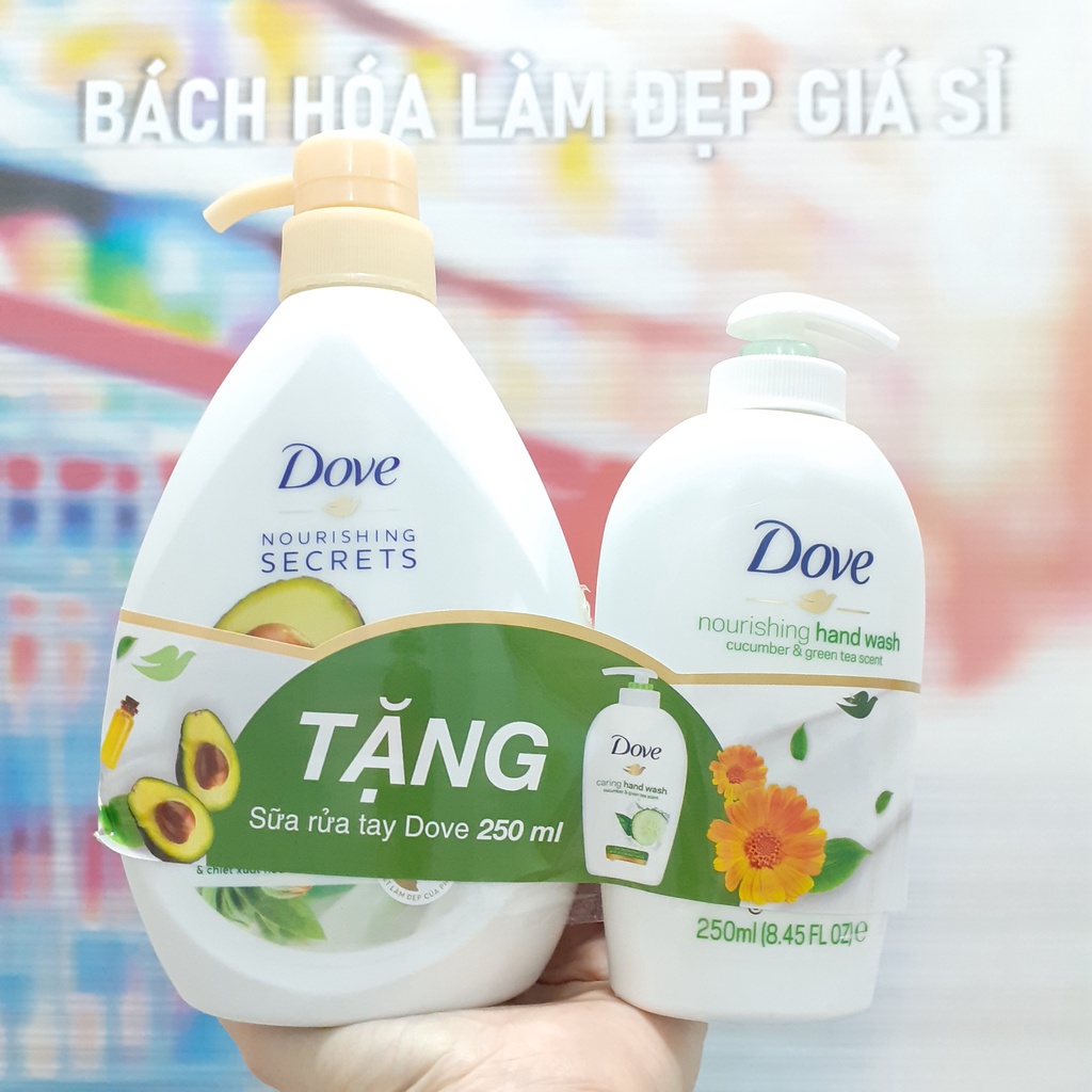 Sữa tắm Dove Căng Bóng Tươi mới 530g