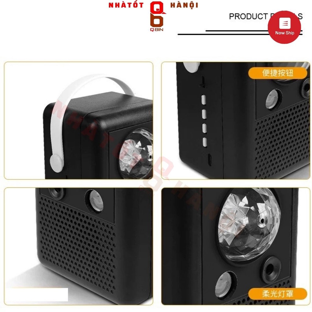 Đèn chiếu sao giải ngân hà Kèm Loa Bluetooth , hiệu ứng đám mây  + tia laser + Cung trăng bán kính sáng rộng