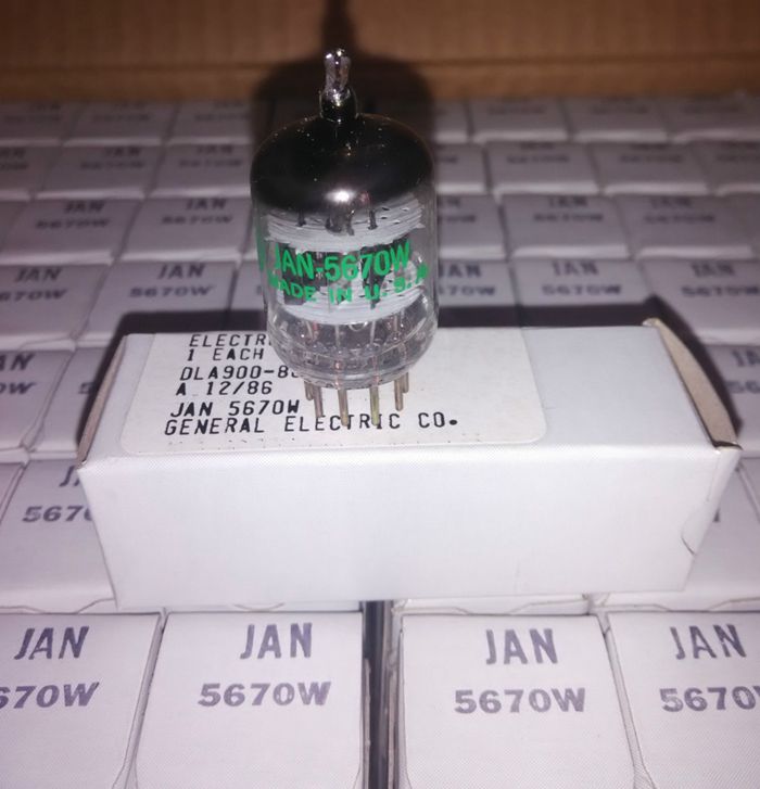 Ống Điện Tử 5670W 5670W / 6N3 / 6H3 / 396A Chuyên Dụng