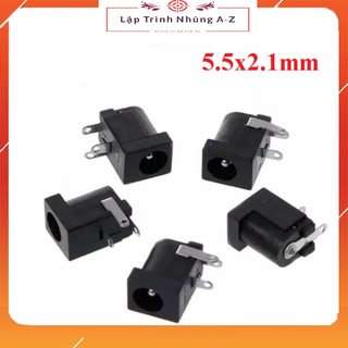 [Lập Trình Nhúng A-Z][G52] Combo 10 Chiếc Jack Nguồn DC Cái 5.5x2.1mm