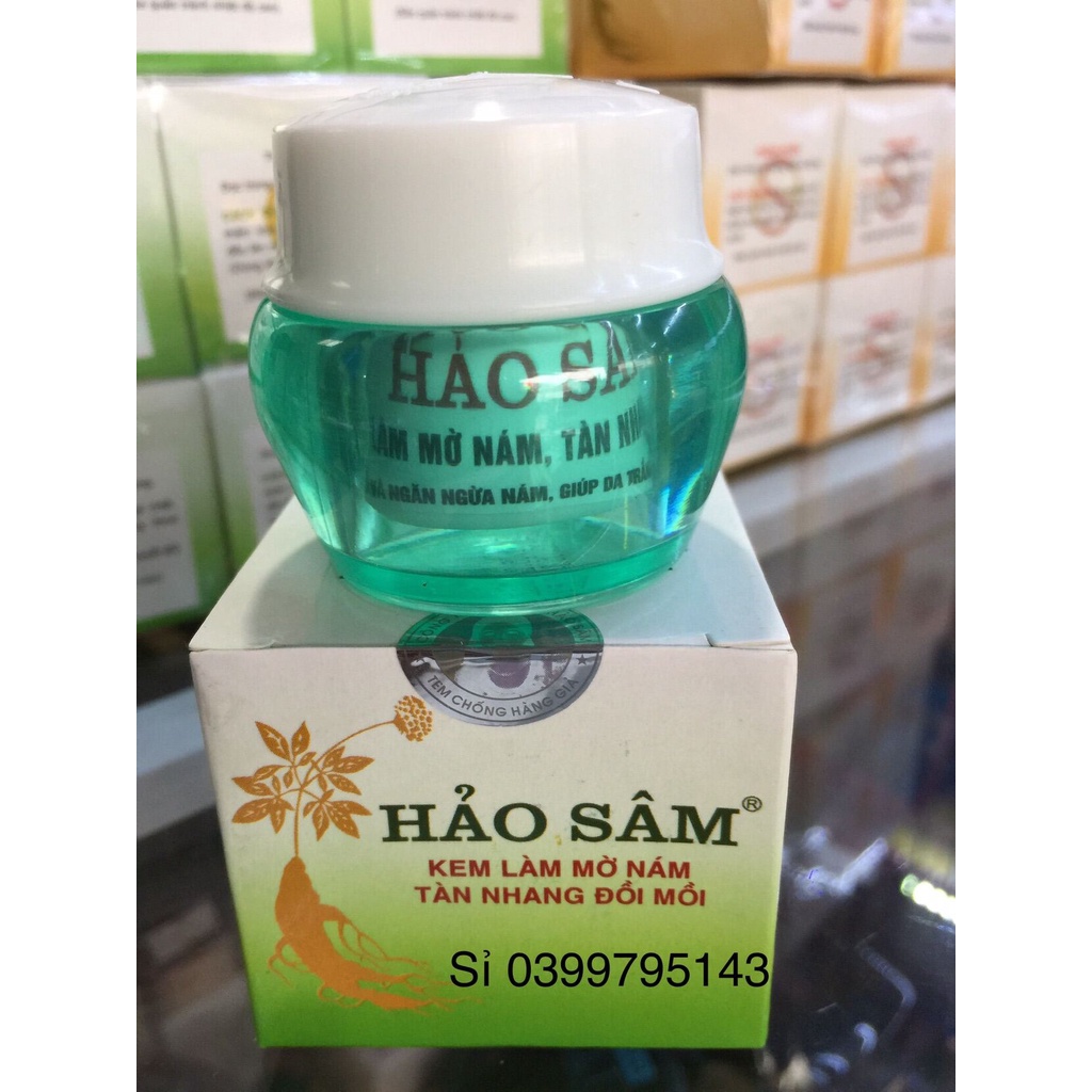 Kem Hảo Sâm sạch nám trắng da mờ tàn nhang đồi mồi