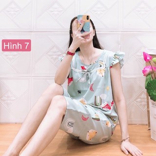 Đồ mặc nhà lửng thô lụa mát mịn