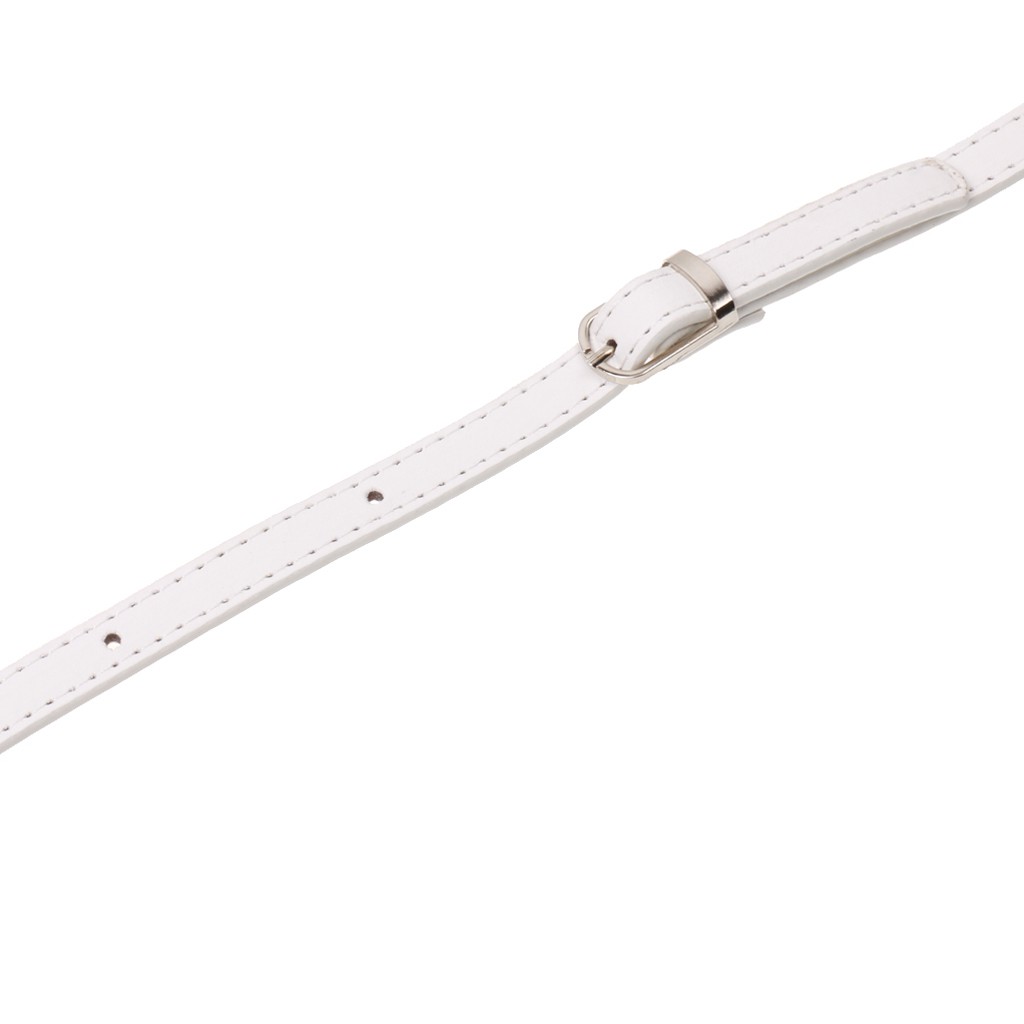 Dây đeo túi xách nữ màu trắng có thể tháo rời