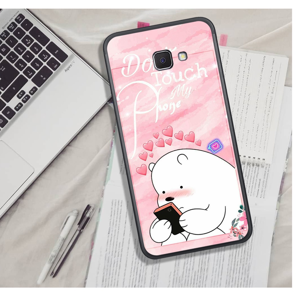 Ốp Lưng SamSung A3 2017/A5 2017/A7 2017 . In Hình Gấu Bắc Cực Cute.