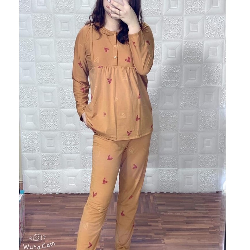 [HÀNG HÓT] Bộ Đồ Bầu Sau Sinh Kéo Khoá Ti, Cổ Bèo Cực Xinh