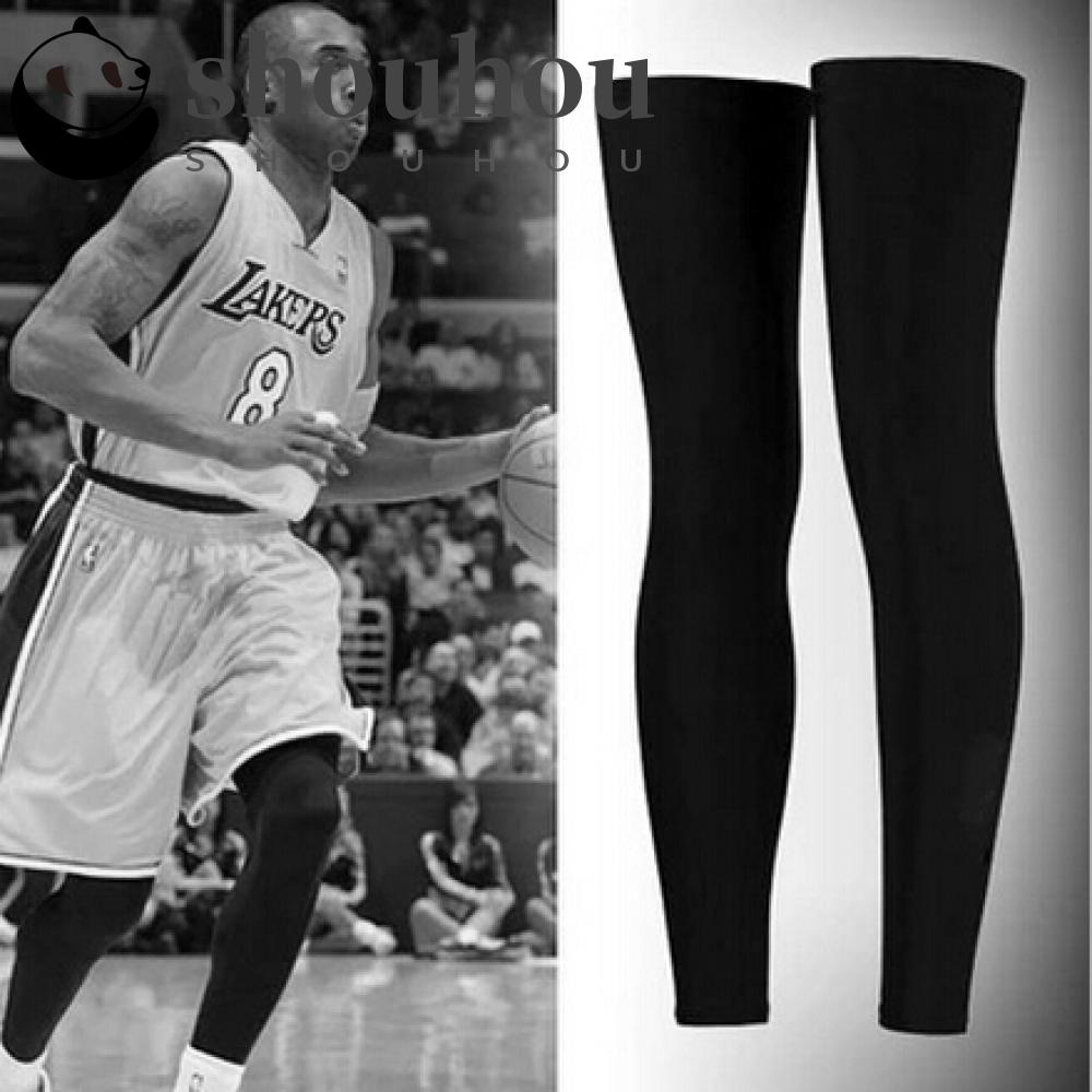 DECAMORY Men's Fashion Sports Cover Leg Knee Protective Gear Activities Cooling Soft Basketball Slee