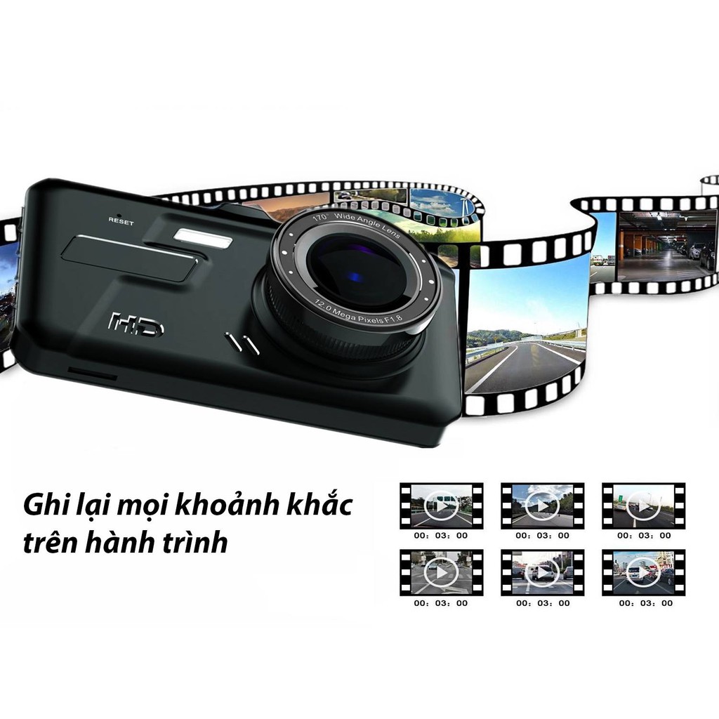 Camera hành trình cảm ứng HD A60 thế hệ mới – tích hợp thêm nhiều tính năng hỗ trợ lái xe thông minh | BigBuy360 - bigbuy360.vn