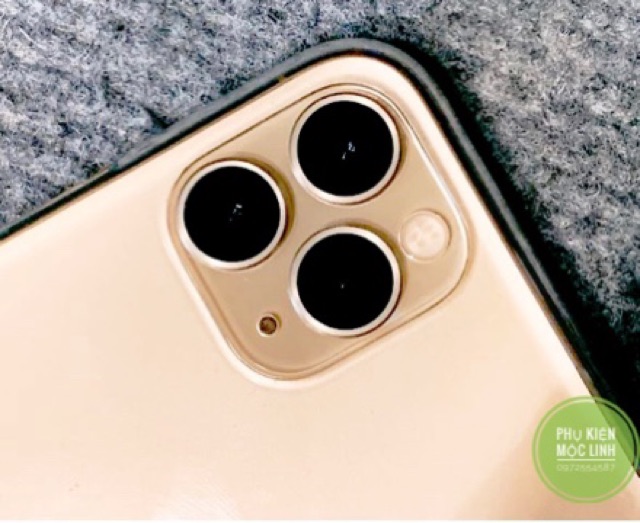 [ Bộ 3 mắt] Dán từng mắt camera chống trầy Chính hãng Kuzoom  Bảo vệ cho iPhone 11 Pro / 11 / 11 Pro Max