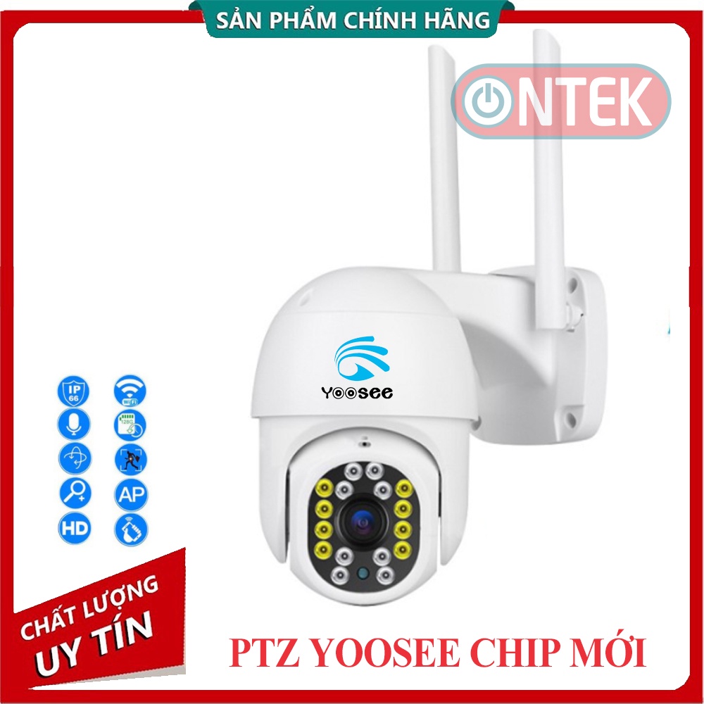 Camera ngoài trời YooSee nhiều phân loại CHIP mới - Siêu nét góc rộng giá rẻ nhất sàn