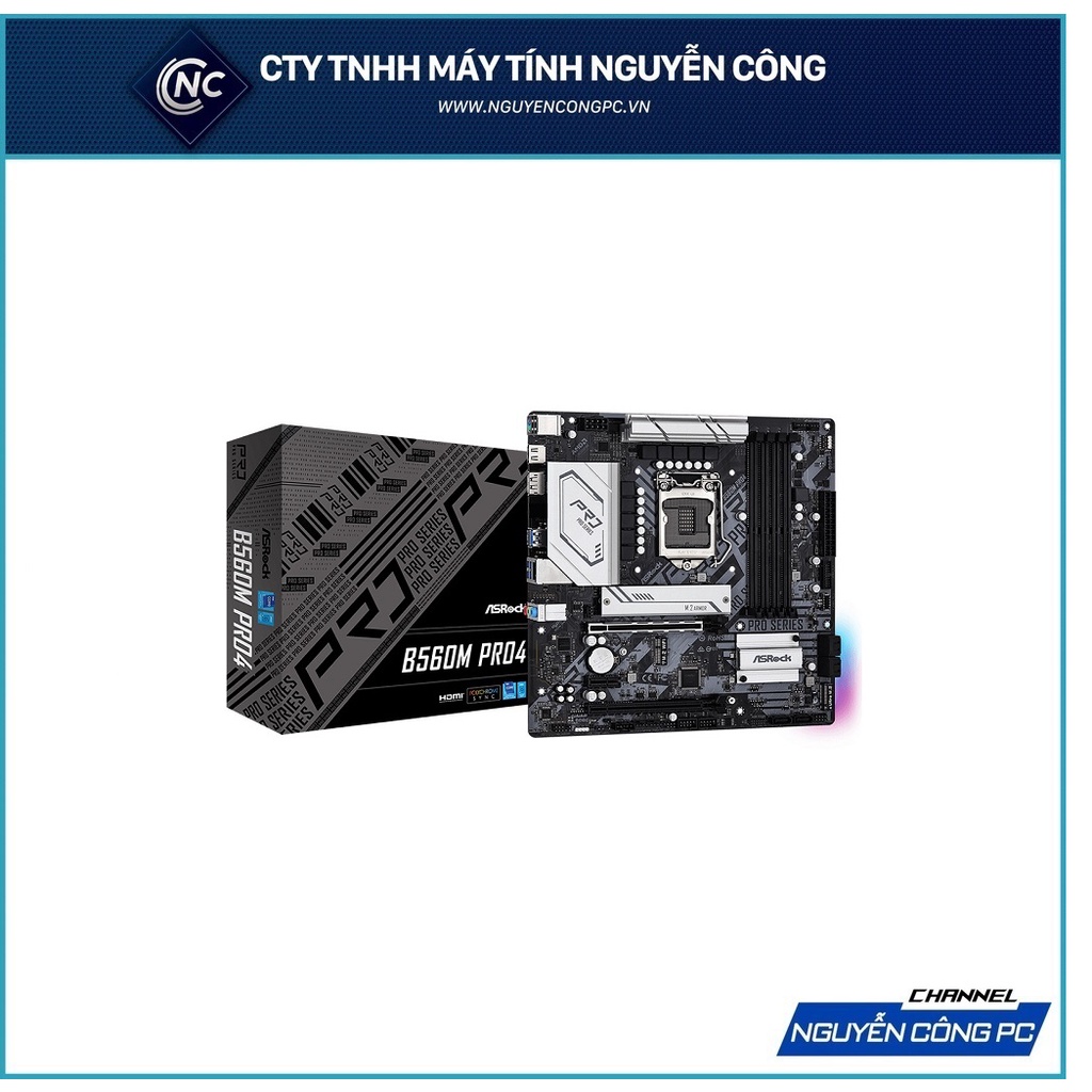 [Mã 154ELSALE2 giảm 7% đơn 300K] Mainboard ASRock B560M Pro4