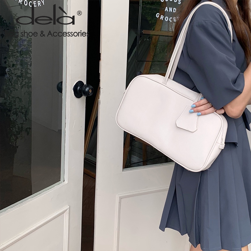 Dela niche Túi tote Đeo Vai Sức Chứa Lớn Giản Dị Hàng Mới