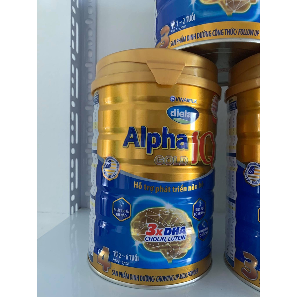 Sữa bột alpha IQ gold lon 900g
