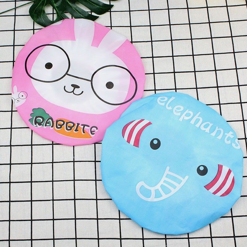 Nón Tắm_ Trùm Tóc Tắm Trong Nhà Tắm