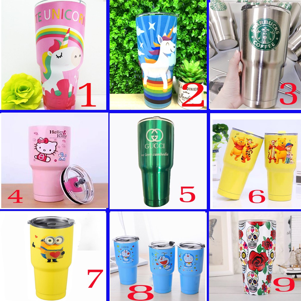 Ly Giữ Nhiệt Thái Lan 900Ml Loại 1 Đủ Phụ Kiện, Đủ Mẫu Siêu Hot. Cốc Giữ Nhiệt Hàng Chất Lượng