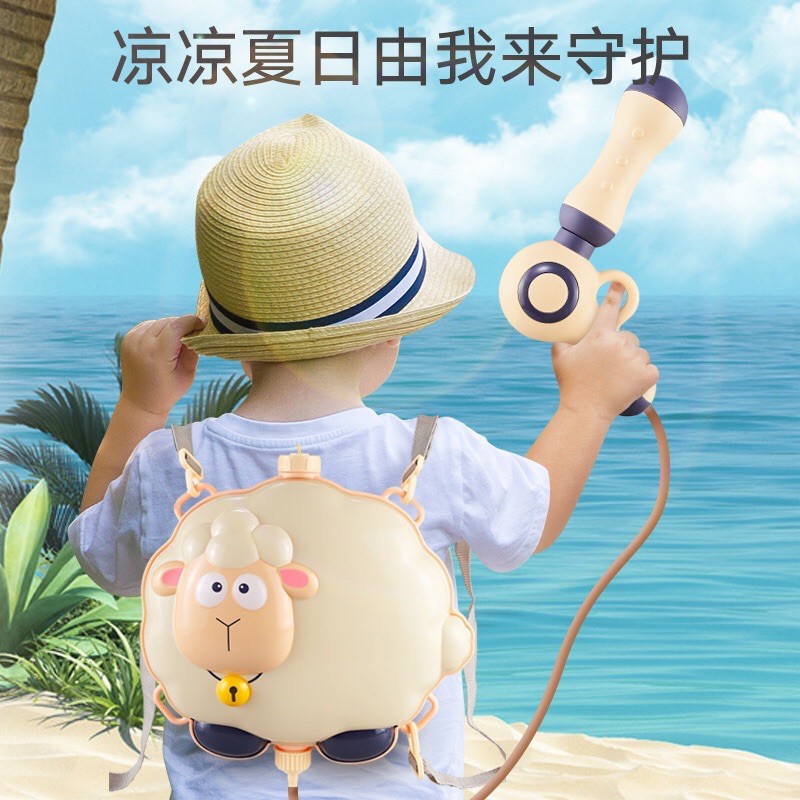 Ba lô súng nước đồ chơi cho trẻ em