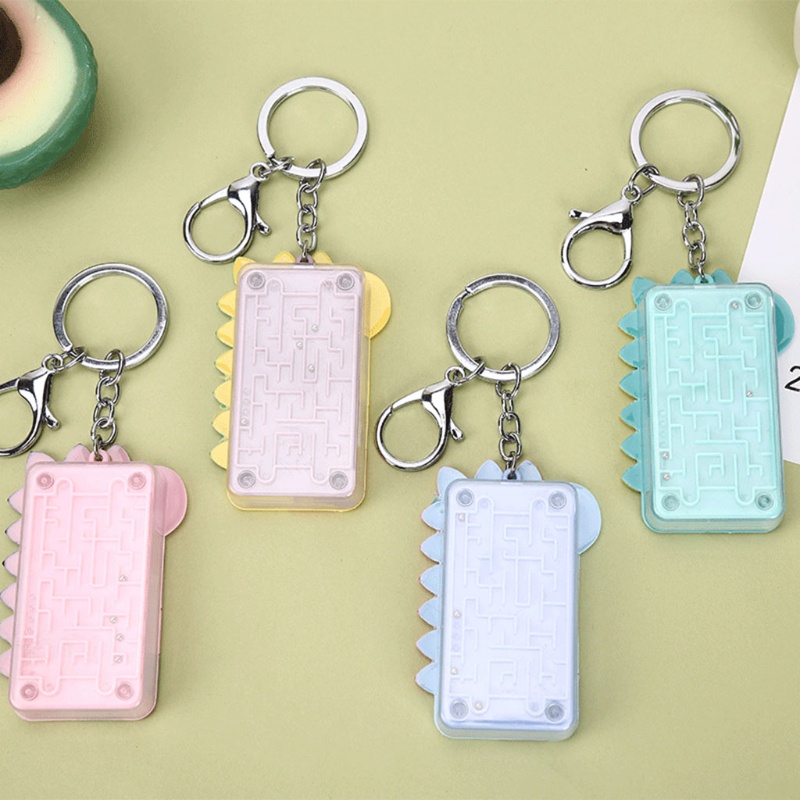 Móc Khóa Hình Khủng Long Hoạt Hình Dễ Thương