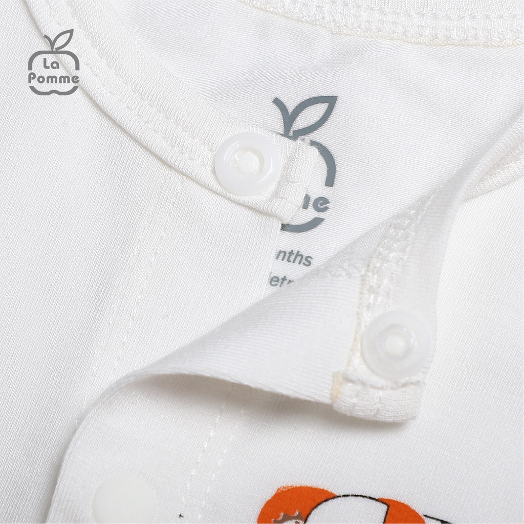 SLS061 Bộ dài tay La Pomme cúc giữa Bầy cừu - Hồng