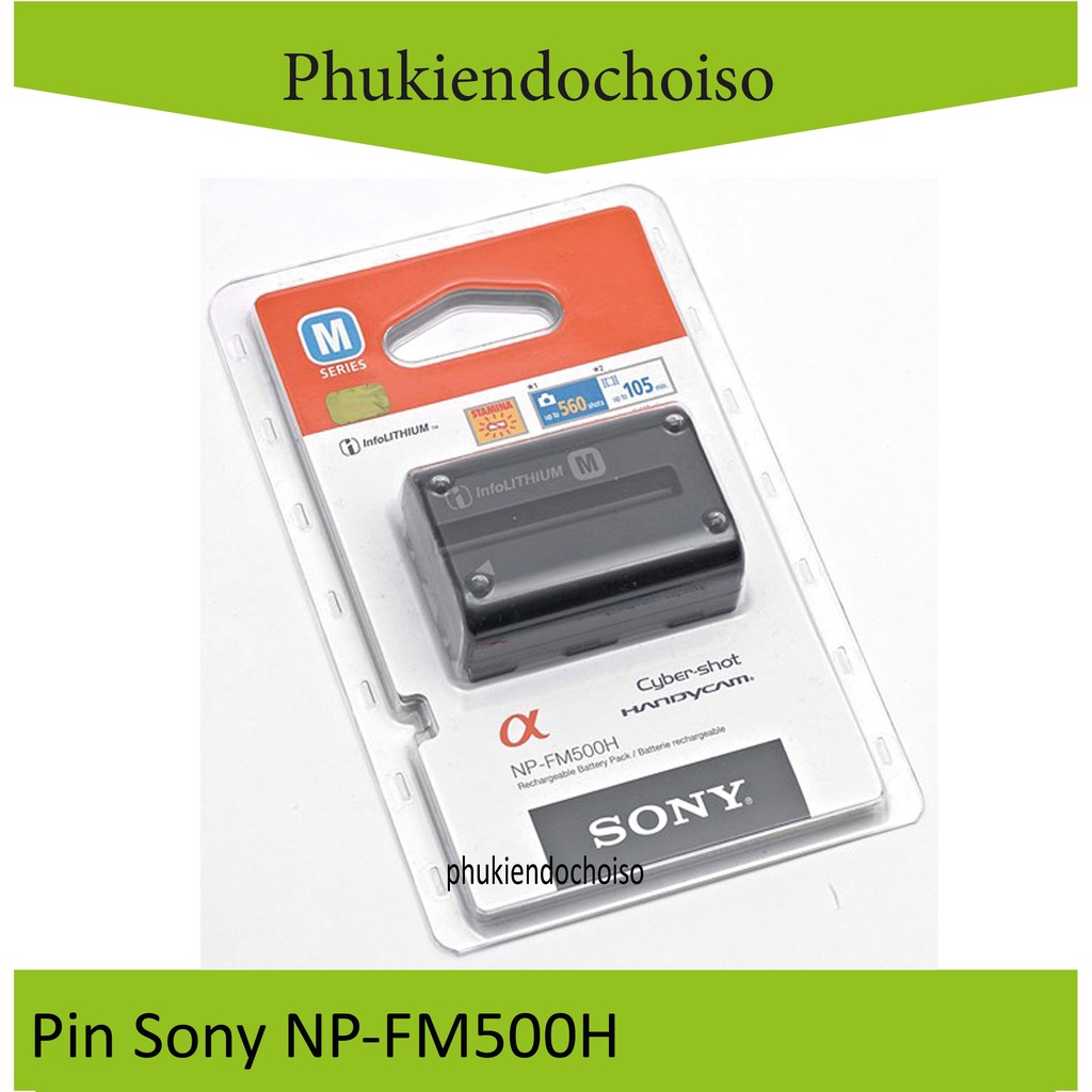 Pin thay thế Pin máy ảnh Sony NP-FM500H