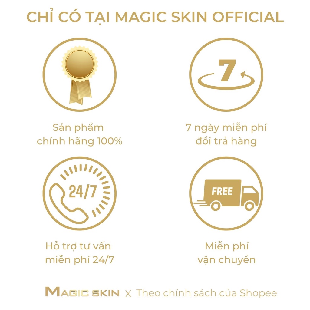 Serum dưỡng da Magic Skin tinh chất vàng Luxury 24k Gold Serum