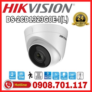 Camera ip dome hồng ngoại 2.0 megapixel hikvision ds-2cd1323g0e-i