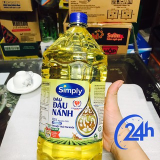 Dầu ăn Simply đậu nành 2 lít