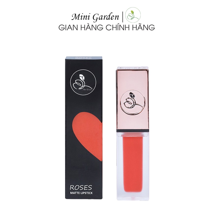 Son môi Roses Matte Lipstick Mini Garden 6ML