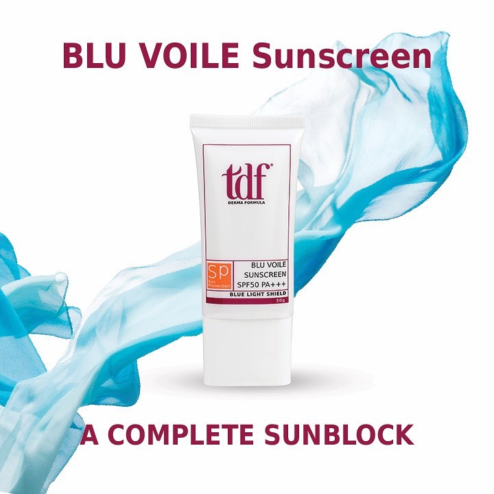 Kem chống nắng toàn diện TDF Blu Voile SPF50 (Date 03/2025)
