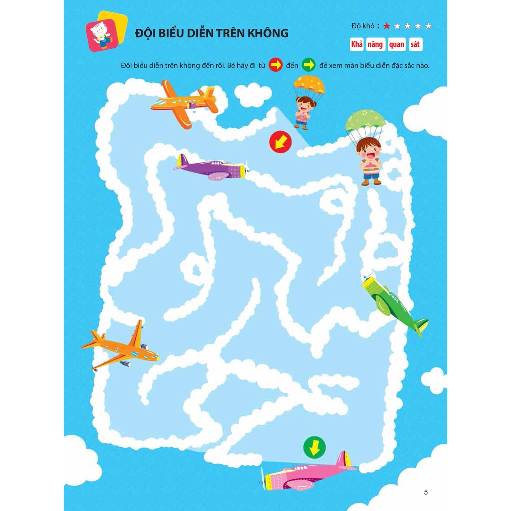 Sách Trò Chơi Mê Cung Phát Triển Trí Tuệ - Quyển 4