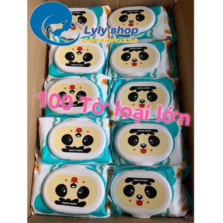 Khăn ướt baby wipes gấu bịch lớn -