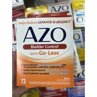 Viên AZO Bladder Control with Go-Less hỗ trợ kiểm soát bàng quang 72 viên