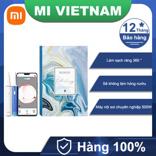 Máy cạo vôi răng nội soi Xiaomi Youpin Sunuo T11 Pro Cao Cấp Tiện Dụng lấy cao răng 6 Tooth Cleaner 5MP Camera