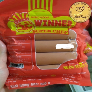 Xúc xích Winner CP 500g/10c [chỉ giao hoả tốc tại hà Nội]