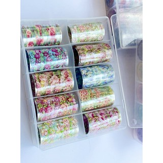 set foil P.T.Trang dán móng siêu đẹp