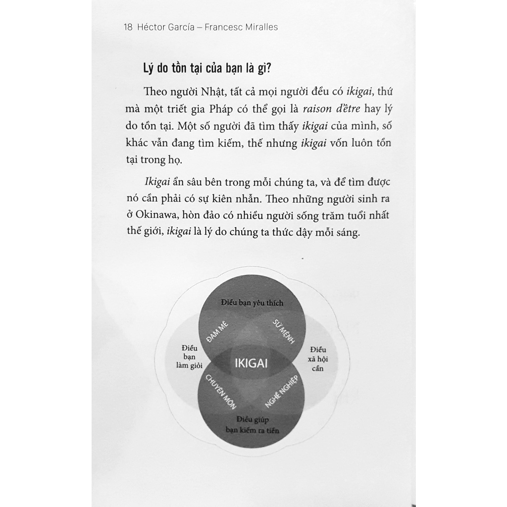 Sách - Ikigai - Đi Tìm Lý Do Thức Dậy Mỗi Sáng - Héctor García, Francesc Miralles